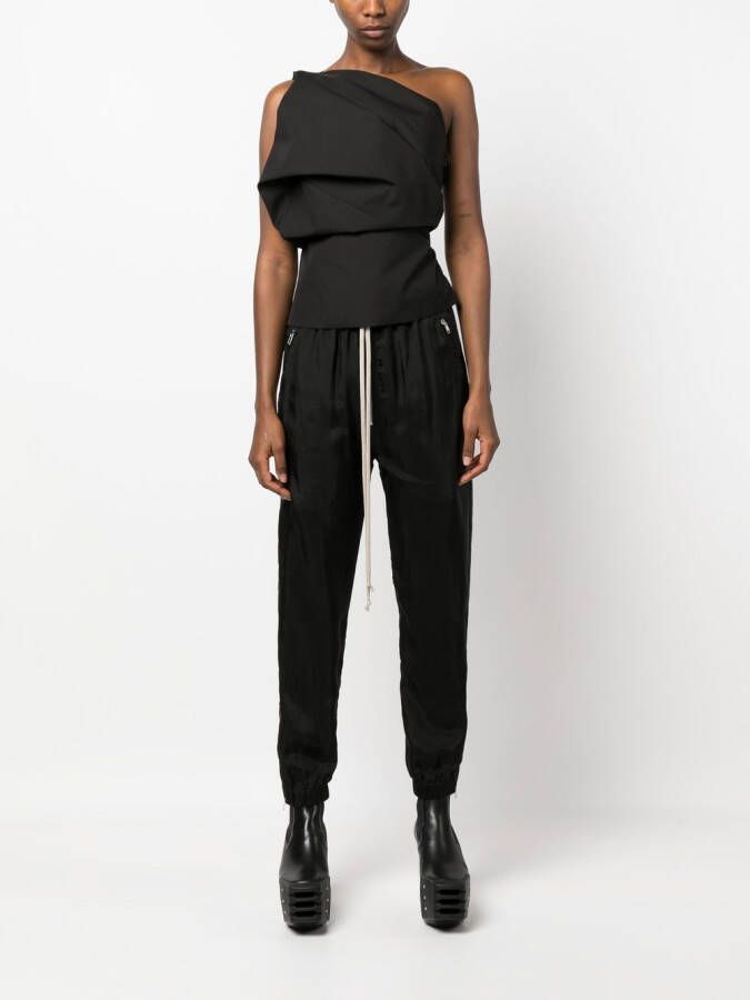 Rick Owens Broek met trekkoord Zwart