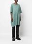 Rick Owens T-shirt met gestrikte voorkant Groen - Thumbnail 3