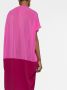 Rick Owens Tweekleurige T-shirtjurk Roze - Thumbnail 3