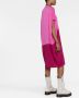 Rick Owens Tweekleurige T-shirtjurk Roze - Thumbnail 4
