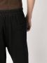 Rick Owens Trainingsbroek van biologisch katoen Zwart - Thumbnail 5