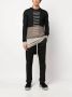 Rick Owens Trui met colourblocking Zwart - Thumbnail 2