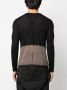 Rick Owens Trui met colourblocking Zwart - Thumbnail 4
