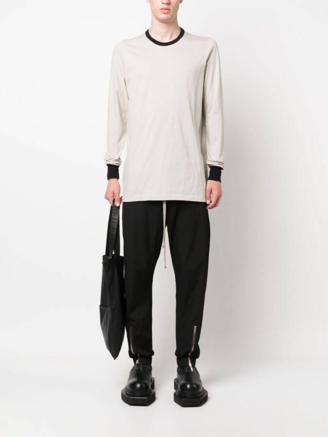 Rick Owens Trui met contrasterende afwerking Grijs