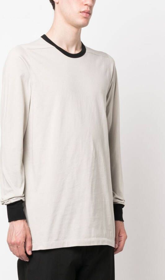 Rick Owens Trui met contrasterende afwerking Grijs