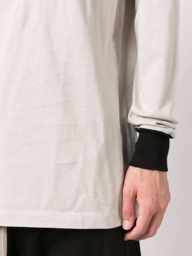 Rick Owens Trui met contrasterende afwerking Grijs