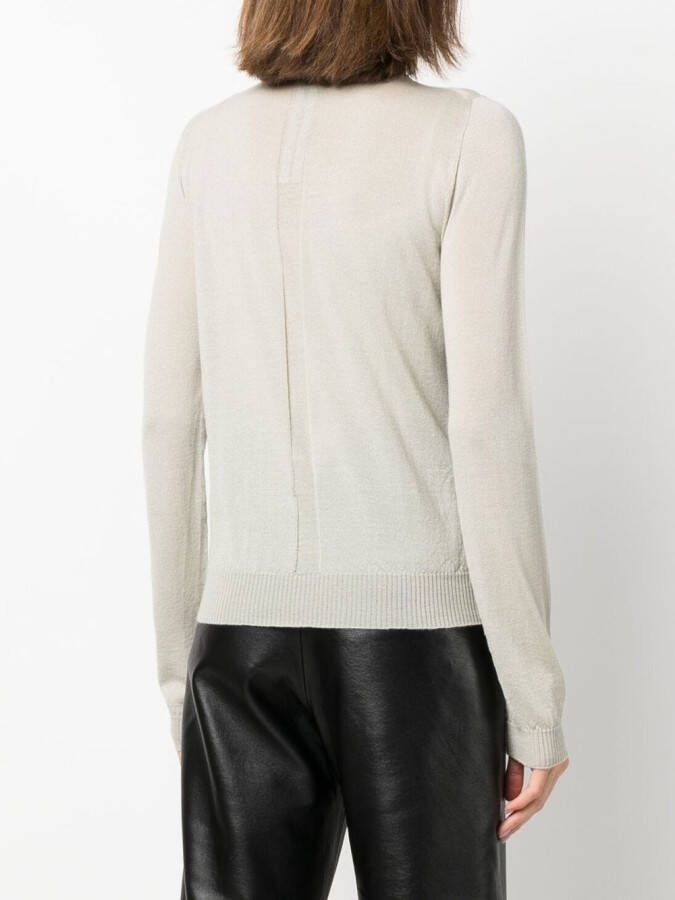 Rick Owens Trui met vlakken Beige