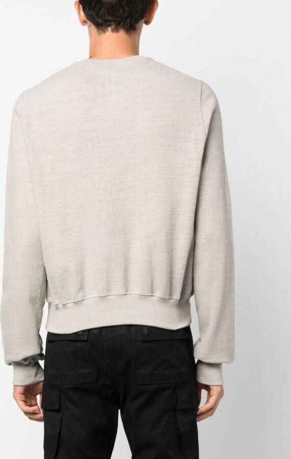Rick Owens Trui van biologisch katoen Grijs