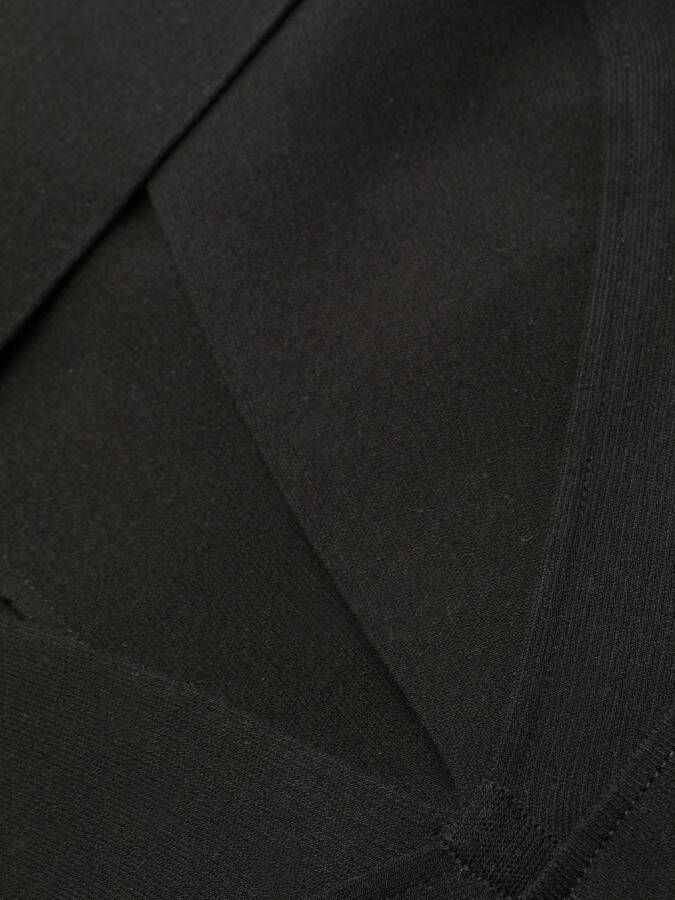 Rick Owens Uitgesneden mini-jurk Zwart