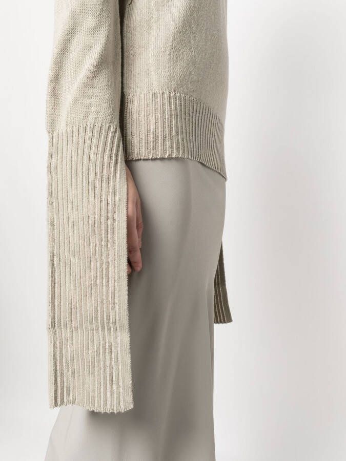 Rick Owens Uitgesneden trui Beige