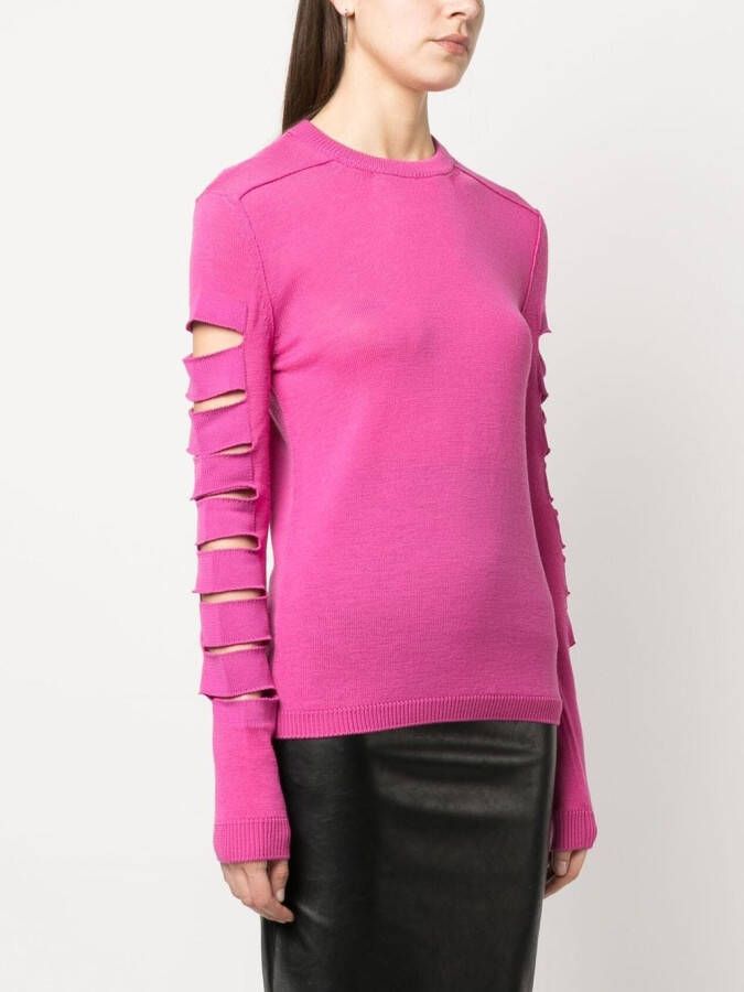 Rick Owens Uitgesneden trui Roze