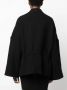 Rick Owens Wollen jack Zwart - Thumbnail 4