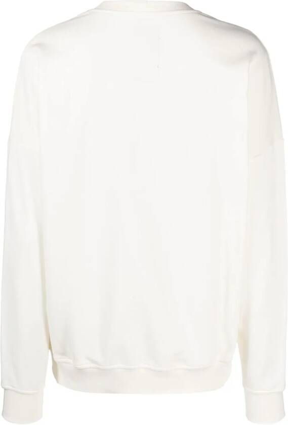Rick Owens X Champion Sweater met geborduurd logo Beige