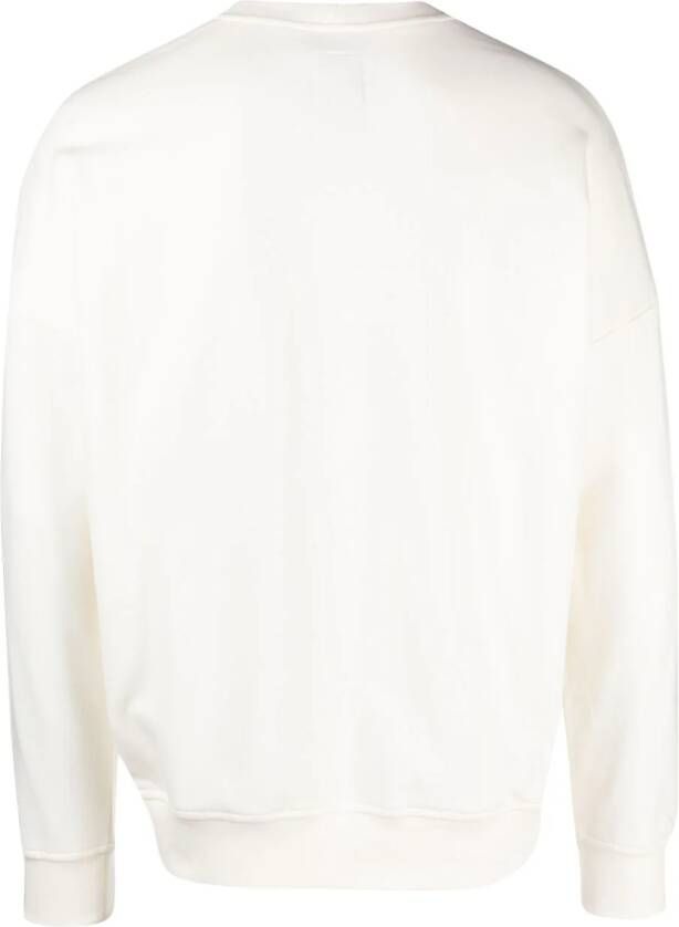 Rick Owens X Champion Sweater met geborduurd logo Beige