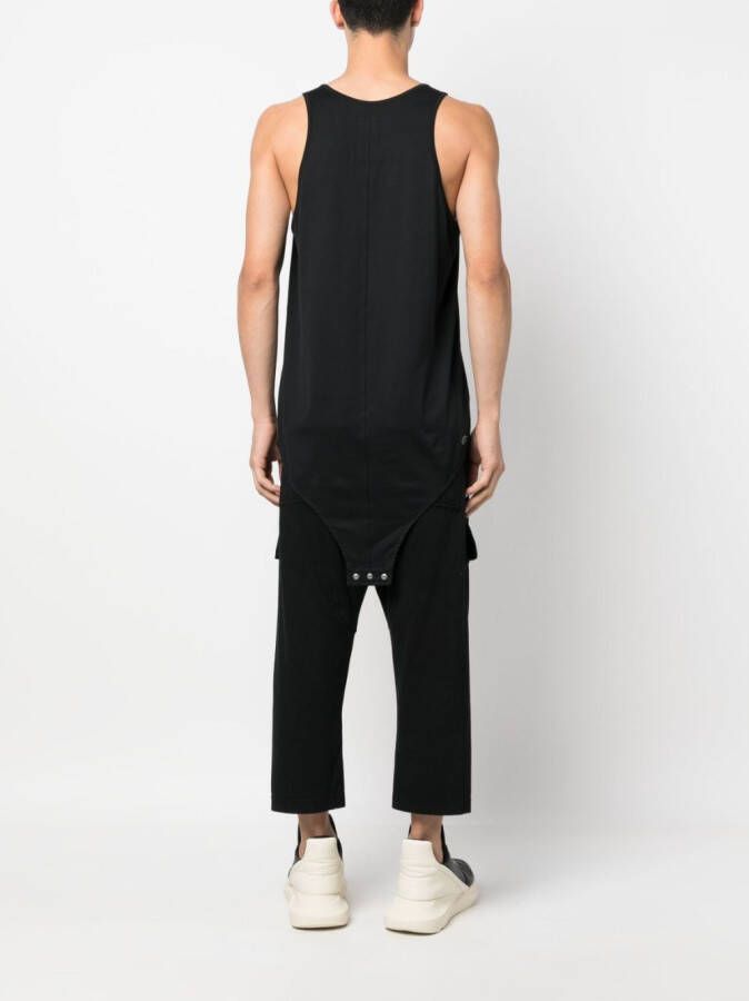 Rick Owens X Champion Hemd met borduurwerk Zwart