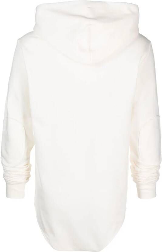 Rick Owens X Champion Hoodie met logoprint Beige