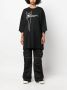 Rick Owens X Champion T-shirt met geborduurd logo Zwart - Thumbnail 2