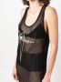 Rick Owens X Champion Mouwloze jurk Zwart - Thumbnail 5