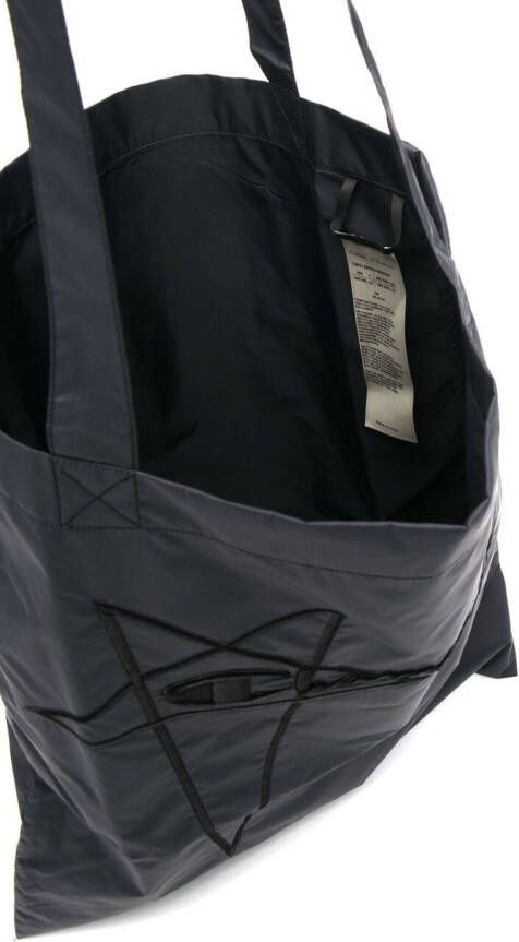 Rick Owens X Champion Shopper met logo Zwart