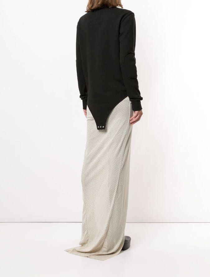 Rick Owens X Champion Sweater met sterren patch Zwart