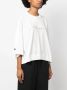 Rick Owens X Champion T-shirt met geborduurd logo Beige - Thumbnail 3