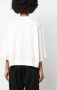 Rick Owens X Champion T-shirt met geborduurd logo Beige - Thumbnail 4