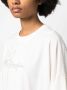 Rick Owens X Champion T-shirt met geborduurd logo Beige - Thumbnail 5