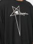 Rick Owens x Champion cropped T-shirt Zwart - Thumbnail 5