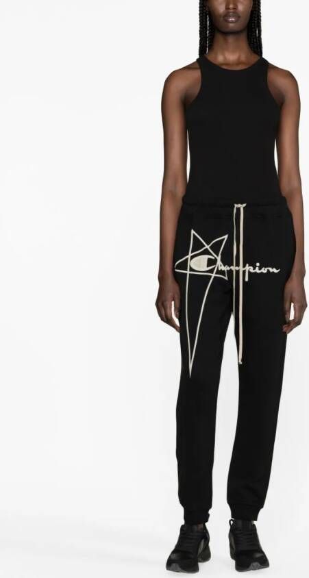 Rick Owens X Champion x Champion trainingsbroek Zwart