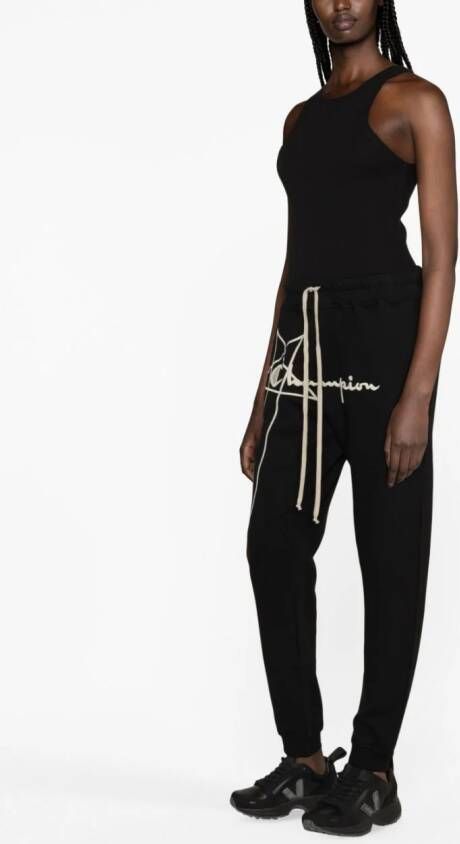 Rick Owens X Champion x Champion trainingsbroek Zwart