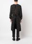 Rier Midi-jurk met bloemenprint Zwart - Thumbnail 4