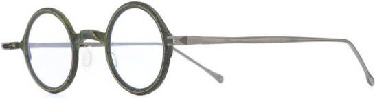 Rigards Zonnebril met rond montuur Blauw