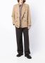 RITO STRUCTURE Blazer met dubbele rij knopen Bruin - Thumbnail 2