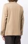 RITO STRUCTURE Blazer met dubbele rij knopen Bruin - Thumbnail 4