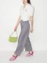Rixo Blouse met geborduurd logo Wit - Thumbnail 5