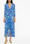 Rixo Maxi-jurk met bloemenprint Blauw - Thumbnail 2
