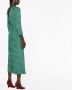 Rixo Midi-jurk met jacquard Groen - Thumbnail 4