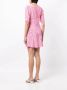 Rixo Zijden jurk Roze - Thumbnail 3