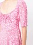 Rixo Zijden jurk Roze - Thumbnail 4
