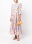 Rixo Maxi-jurk met bloemenprint Veelkleurig - Thumbnail 2