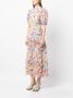 Rixo Midi-jurk met bloemenprint Veelkleurig - Thumbnail 3