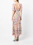 Rixo Midi-jurk met bloemenprint Veelkleurig - Thumbnail 4