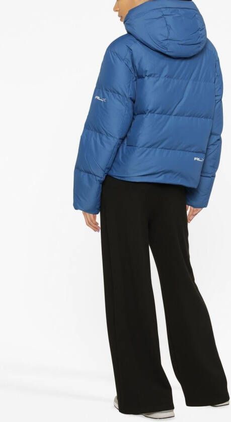 RLX Ralph Lauren Donsjack met ceintuur Blauw