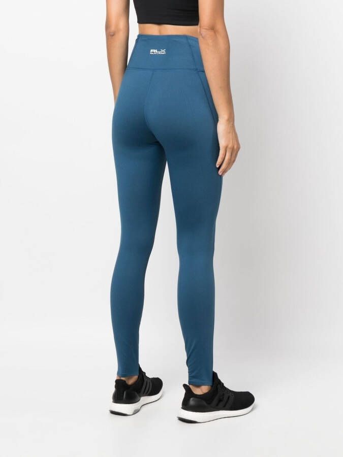 RLX Ralph Lauren High waist legging Blauw