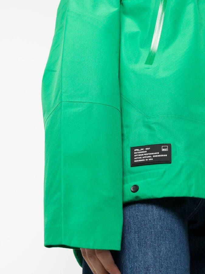 RLX Ralph Lauren Windjack met capuchon Groen