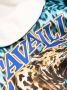 Roberto Cavalli Badjas met luipaardprint Blauw - Thumbnail 3