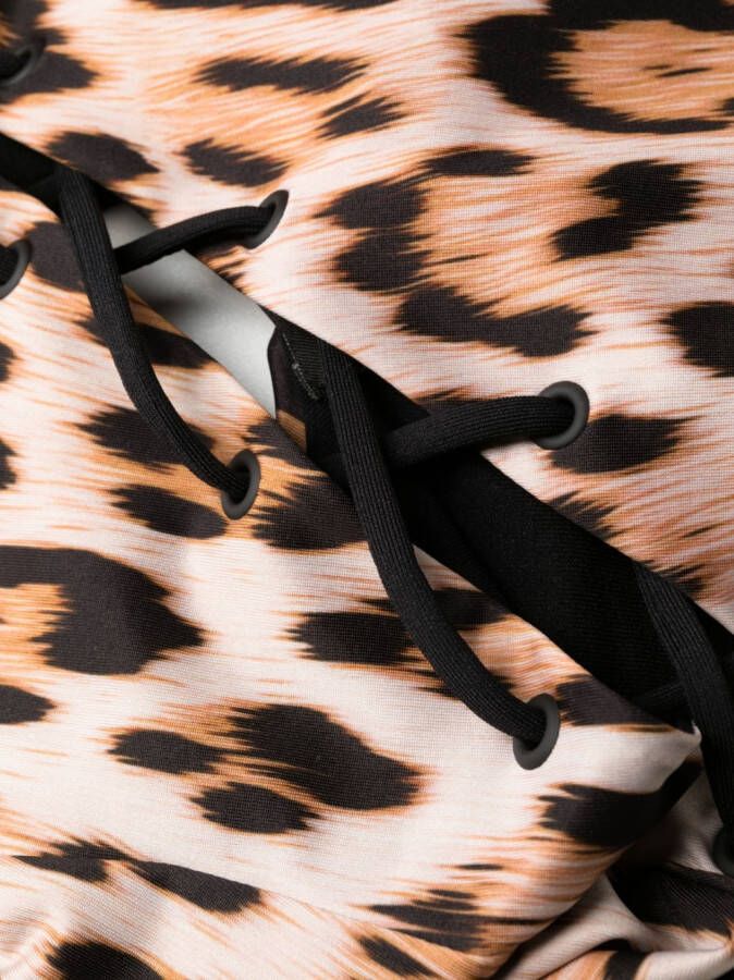 Roberto Cavalli Badpak met print Oranje