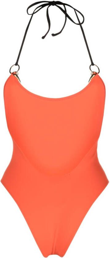 Roberto Cavalli Badpak met strik Oranje