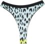 Roberto Cavalli Bikinislip met luipaardprint Groen - Thumbnail 2