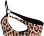 Roberto Cavalli Bikinitop met luipaardprint Beige - Thumbnail 2